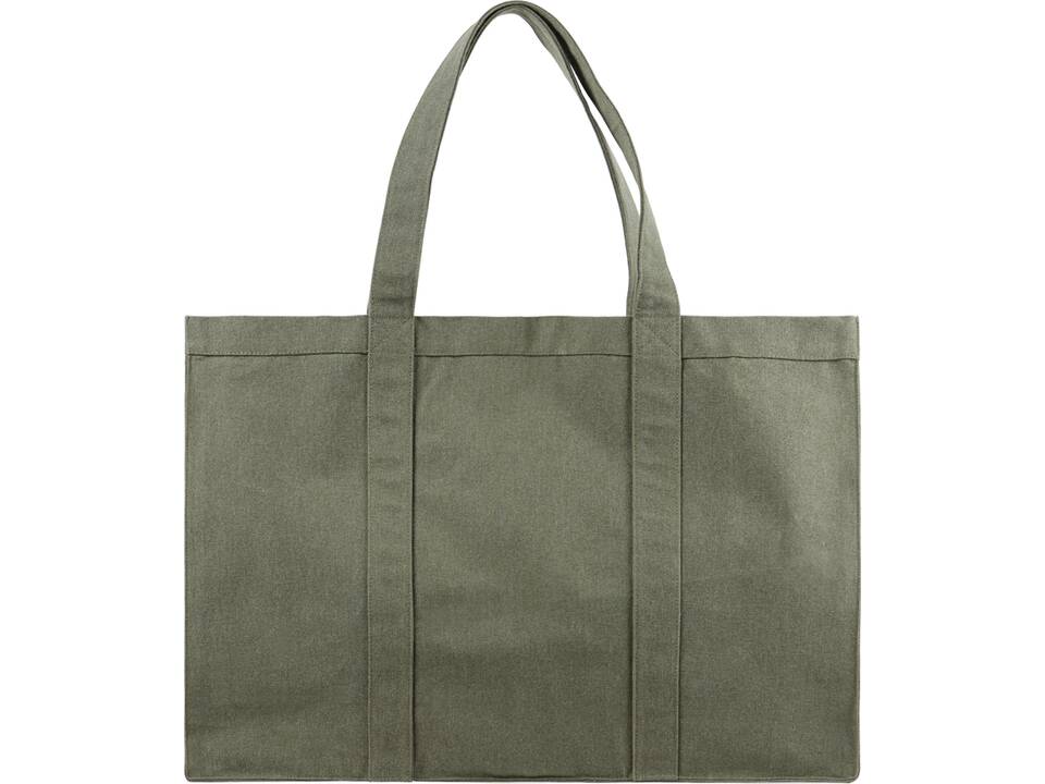 VINGA Hilo AWARE™ recycled canvas maxi tote bag 14