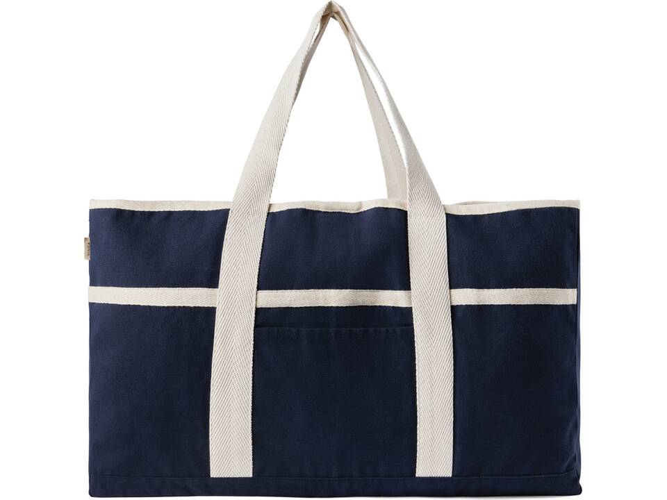 VINGA Volonne AWARE™ recycled canvas beach bag 5