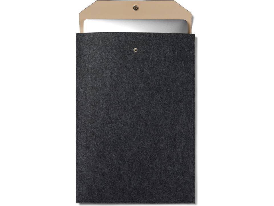 "VINGA Albon GRS recycled felt 17"" laptop sleeve" 2