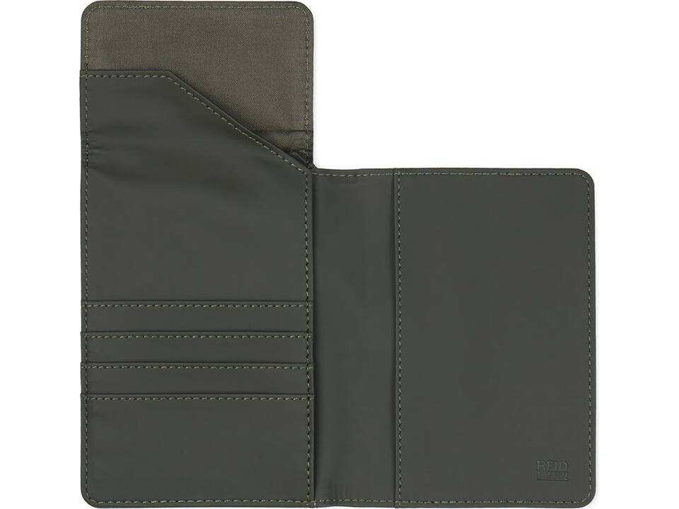 VINGA Baltimore RCS recycled polyester RFID passport cover 6