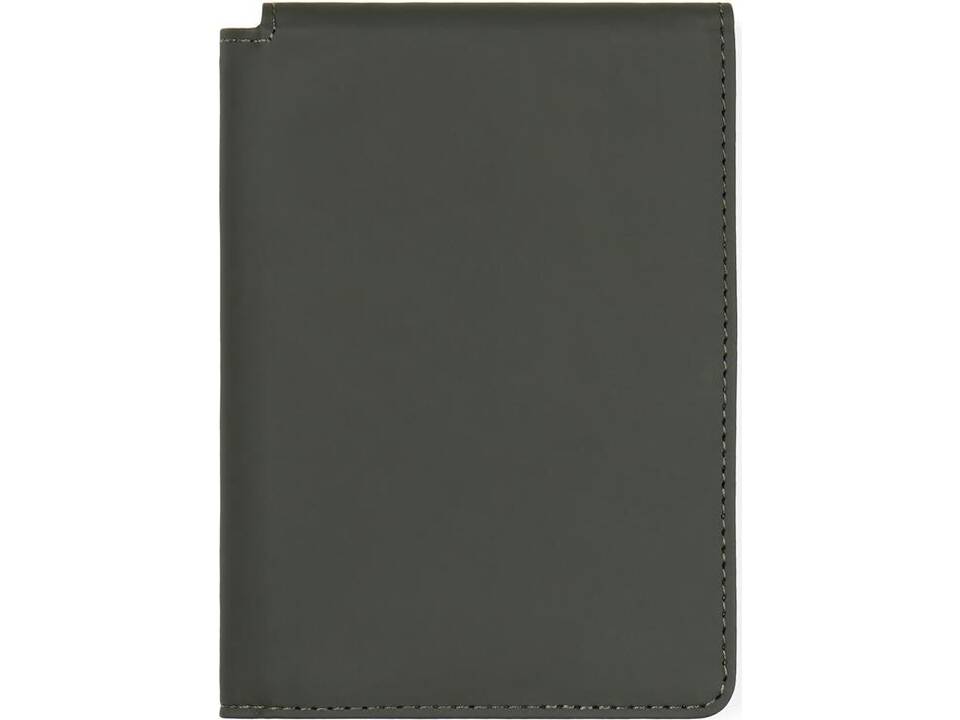 VINGA Baltimore RCS recycled polyester RFID passport cover 7