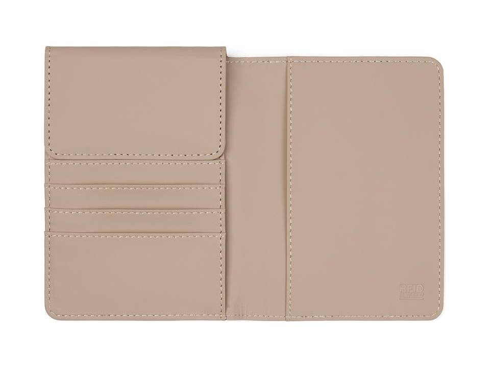 VINGA Baltimore RCS recycled polyester RFID passport cover 9