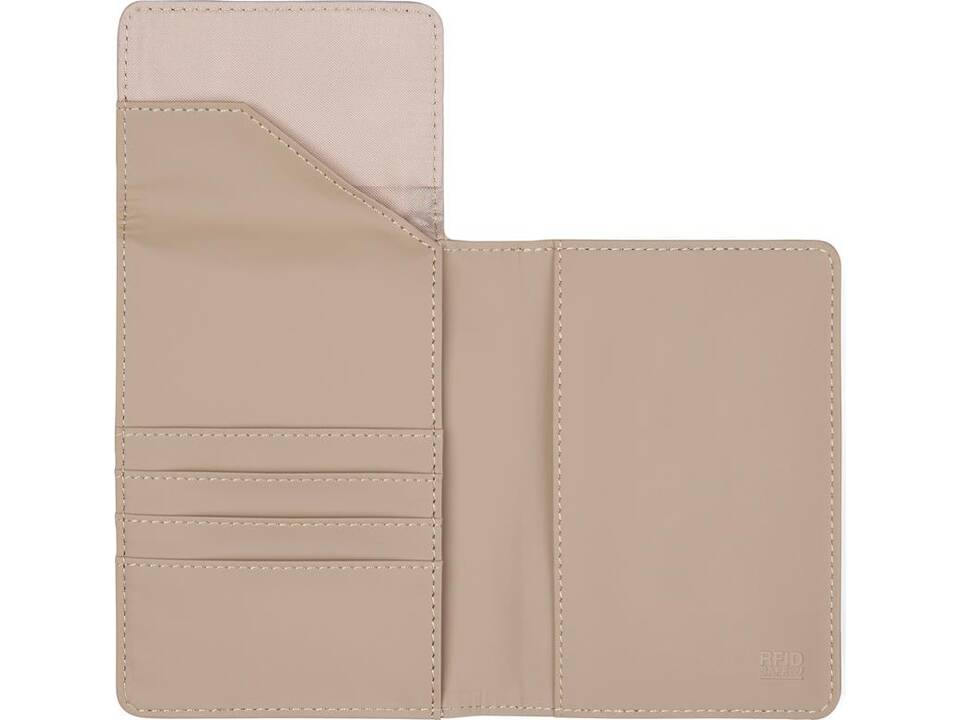 VINGA Baltimore RCS recycled polyester RFID passport cover 10