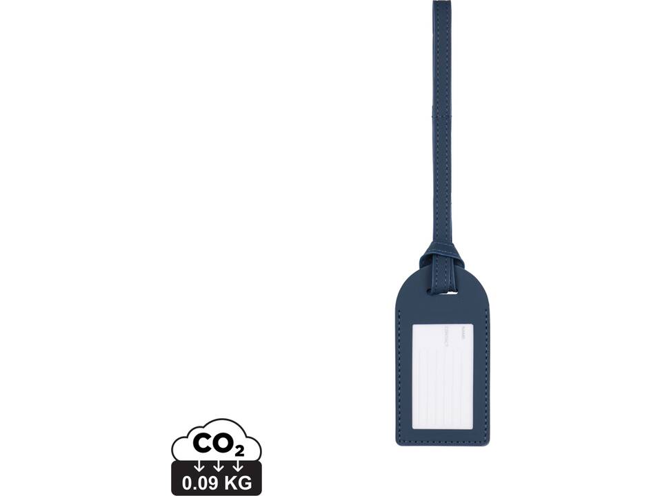 VINGA Baltimore RCS recycled polyester luggage tag