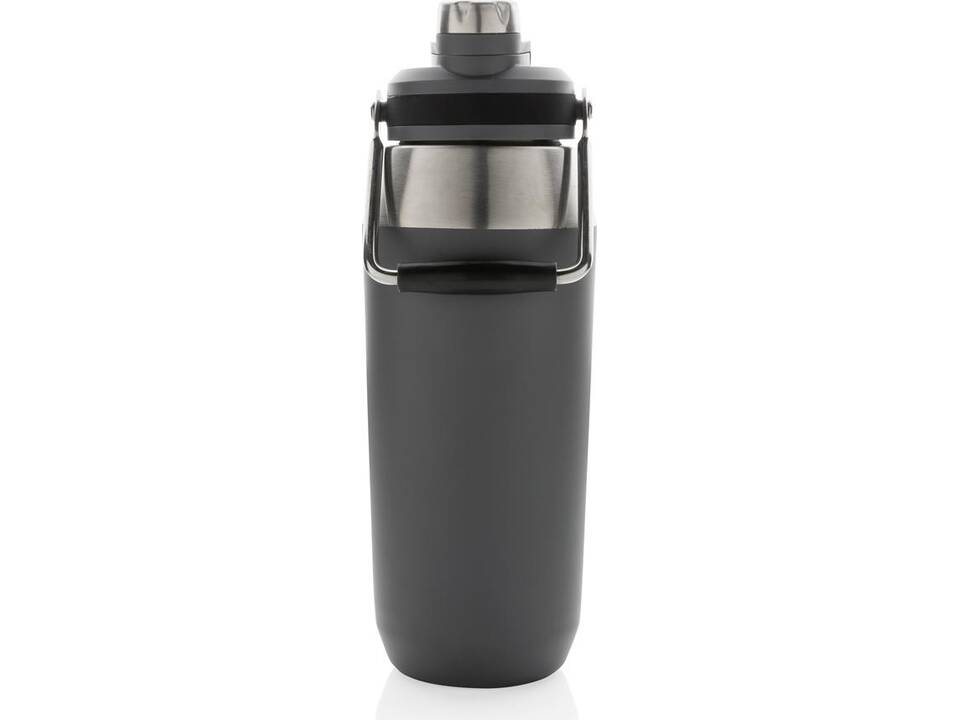 Vacuum stainless steel dual function lid bottle 1L 4