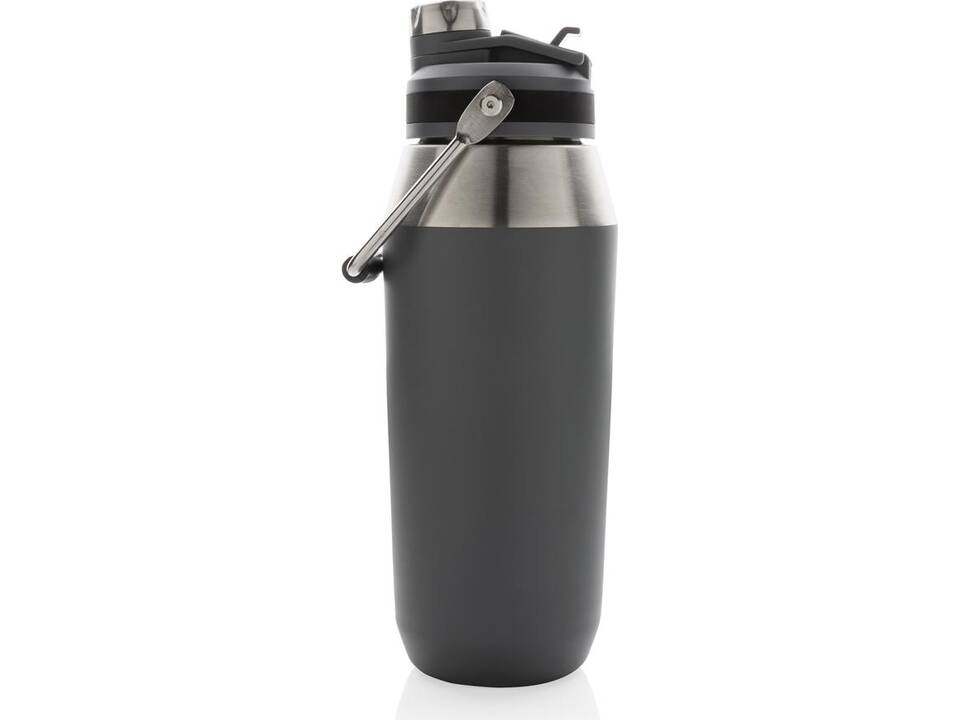 Vacuum stainless steel dual function lid bottle 1L 3