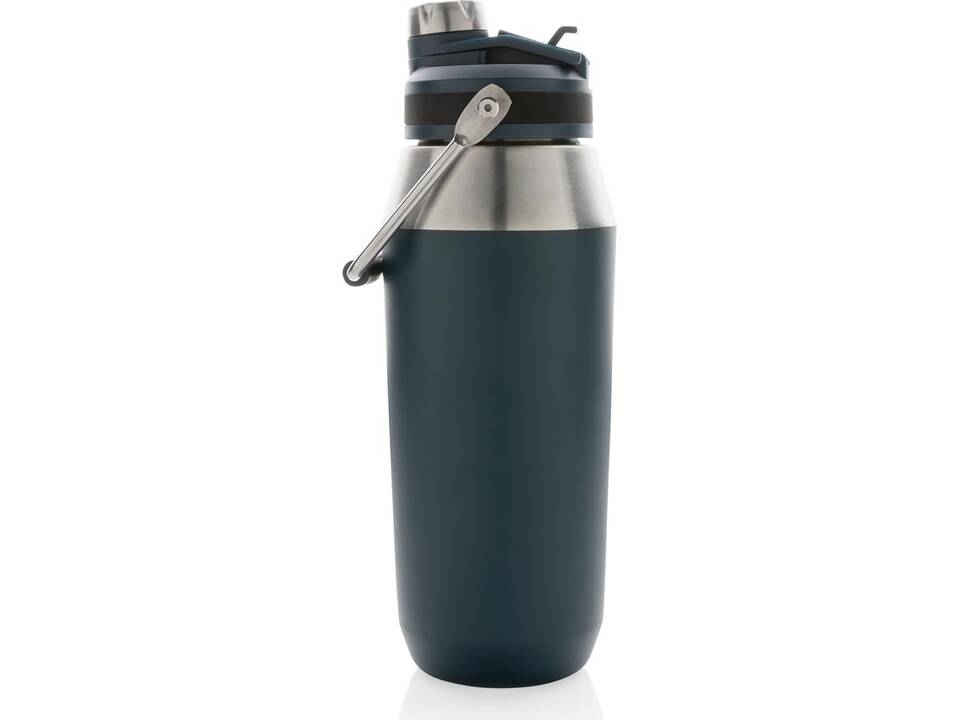 Vacuum stainless steel dual function lid bottle 1L 11
