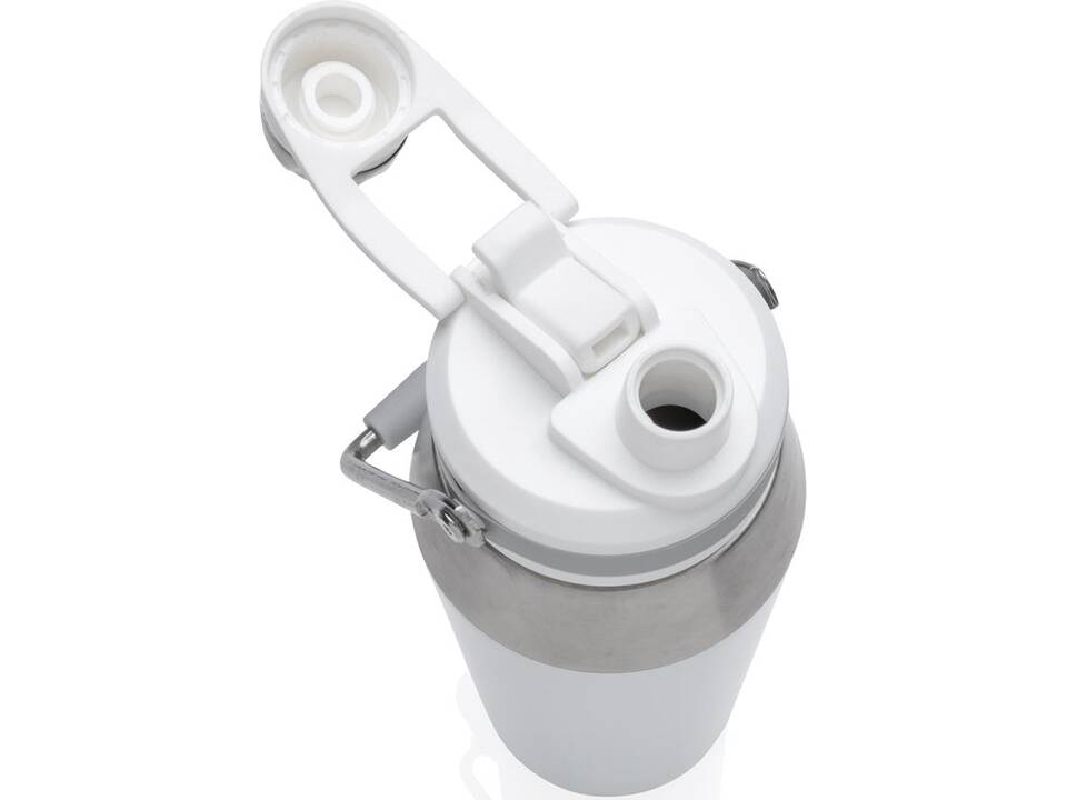 Vacuum stainless steel dual function lid bottle 1L 23