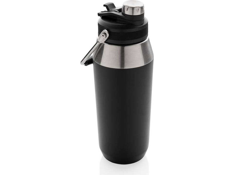 Vacuum stainless steel dual function lid bottle 1L 25
