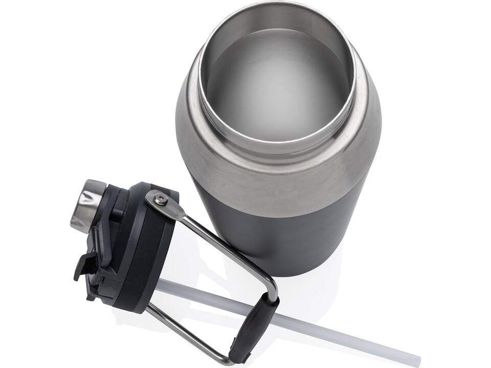 Vacuum stainless steel dual function lid bottle 1L 29