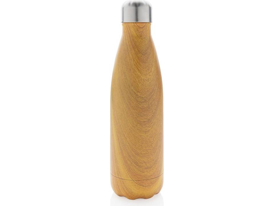 Vacuum insulated bottle with wood print - 500 ml 6
