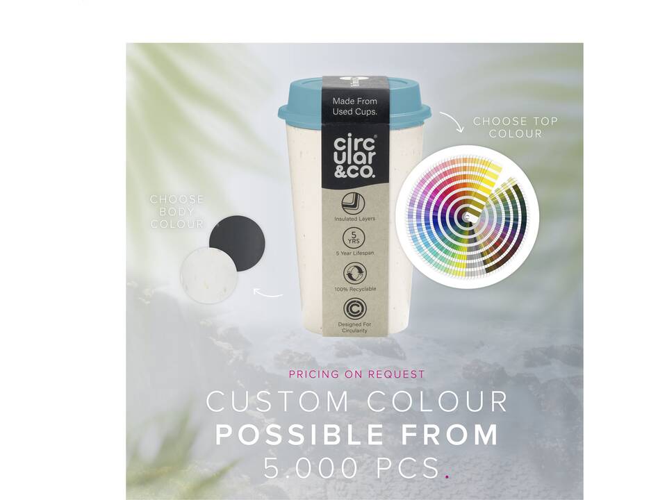 Circular&Co Recycled Now Cup – 340 ml of circular coffee power 5