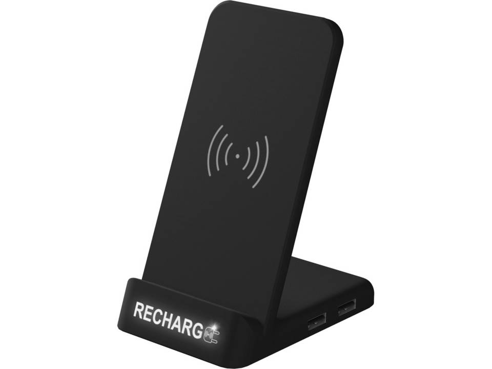 W15 10W light-up wireless charging stand 3