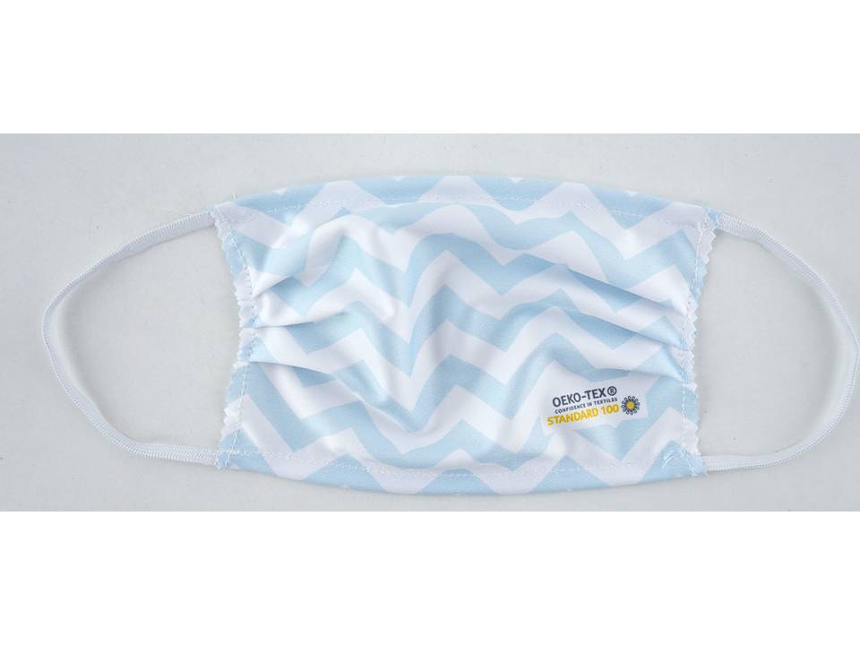 Washable mouth mask in cloth with print of your choice 1