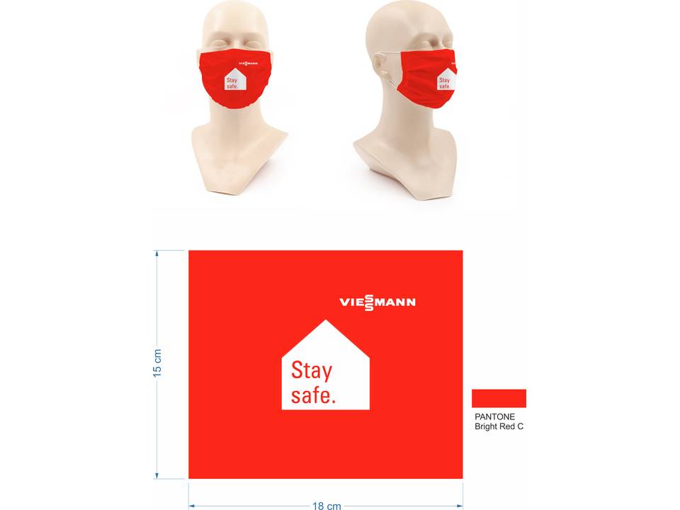 Washable mouth mask in cloth with print of your choice 31