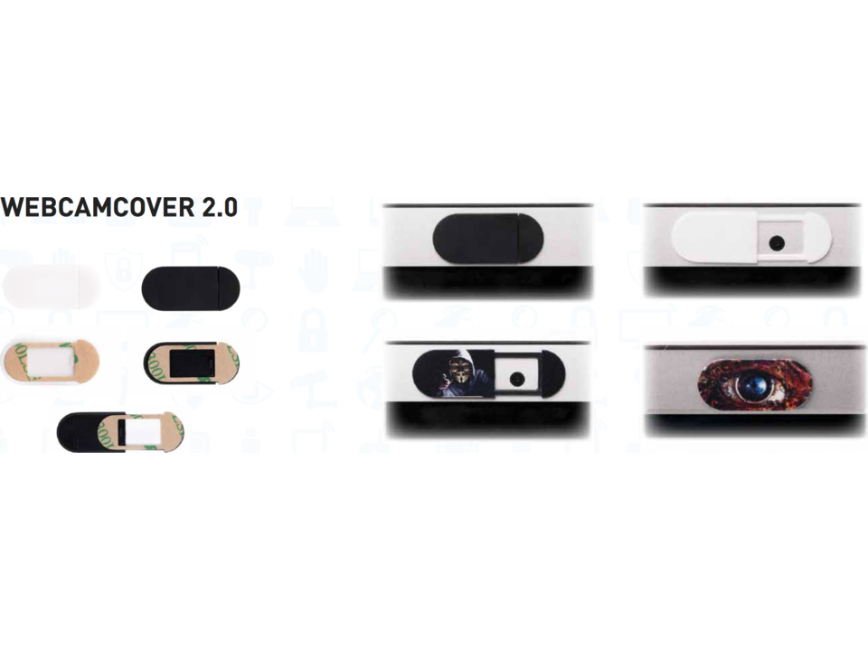Webcam cover 2.0 3