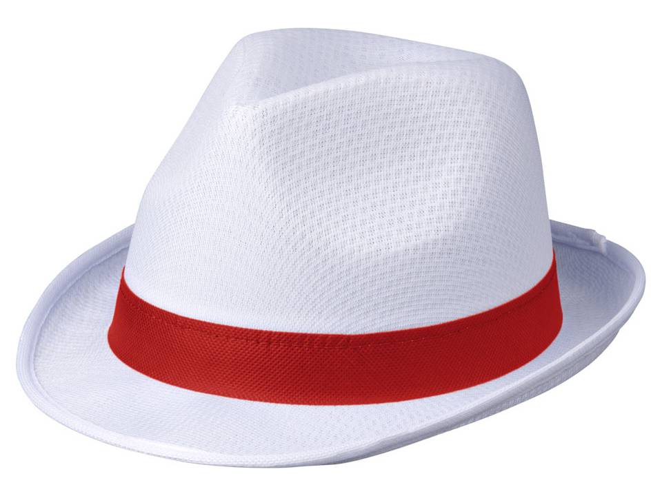 Trilby Hat - White