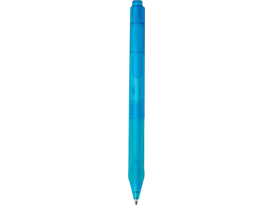 X9 frosted pen with silicone grip 2