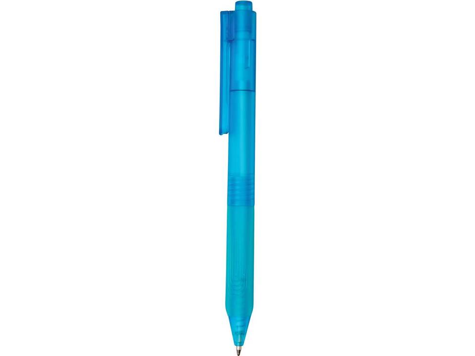 X9 frosted pen with silicone grip 3
