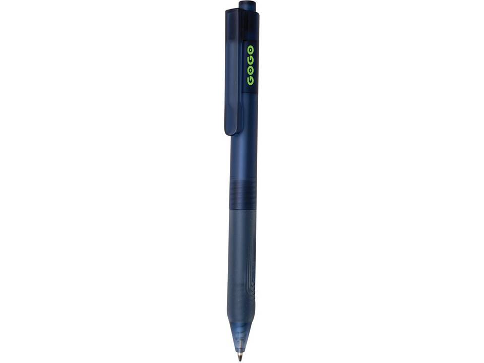 X9 frosted pen with silicone grip 8