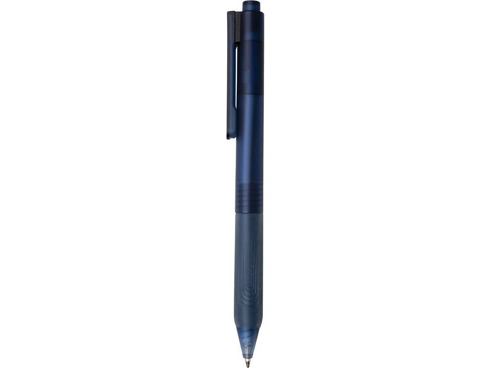 X9 frosted pen with silicone grip 7