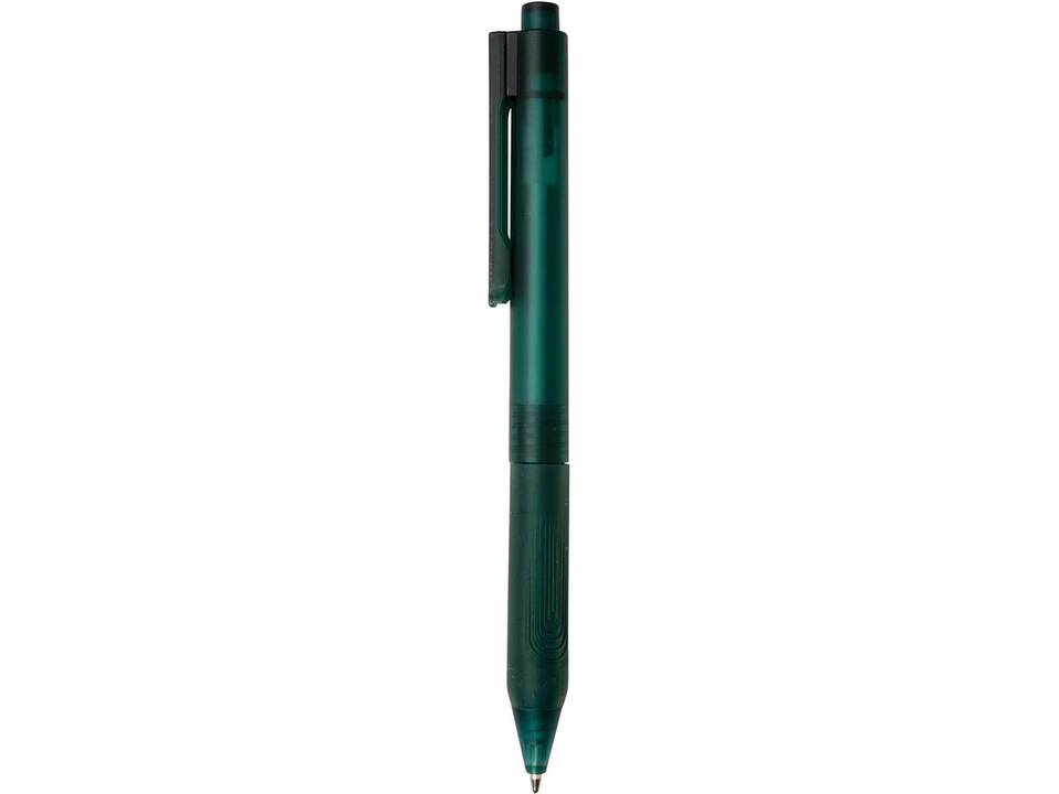 X9 frosted pen with silicone grip 12