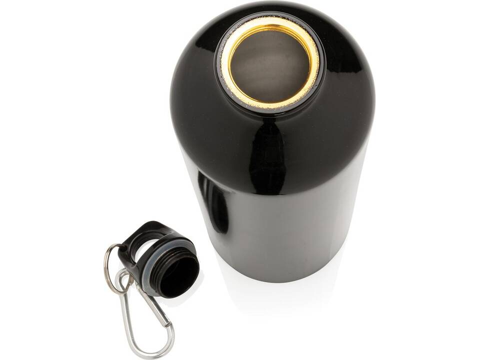 XL aluminium waterbottle with carabiner 11