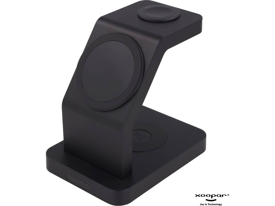 2708 | Xoopar Icon 3 in 1 Magnetic Wireless charger 6