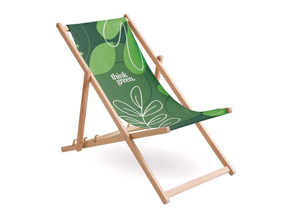 Custom-Made Wooden Deck Chair with Removable Cover – Fully Custom Design 4