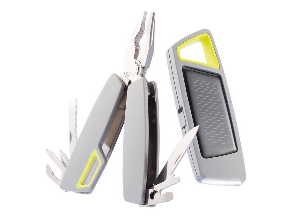 Tovo set solar torch & multitool