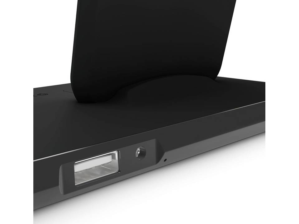 Zens Aluminium wireless charger en dock 1