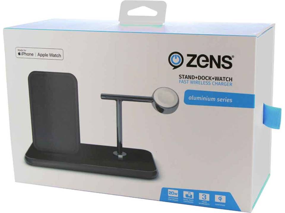 Zens Aluminium wireless charger en dock 3