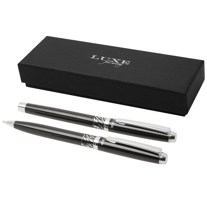 Geschenkset met Luxe balpen en rollerball pen