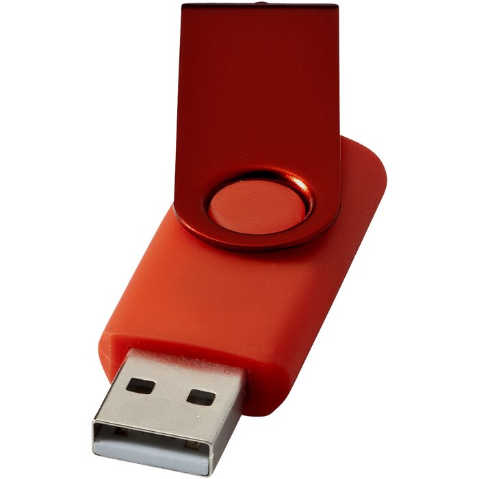 Rotate metallic USB bedrukken