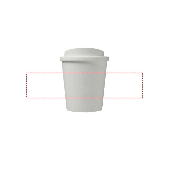 Americano® Espresso 250 ml recycled insulated tumbler - CMYMK