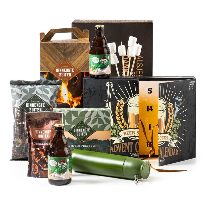 350086 Bier, Snacks & Sokken