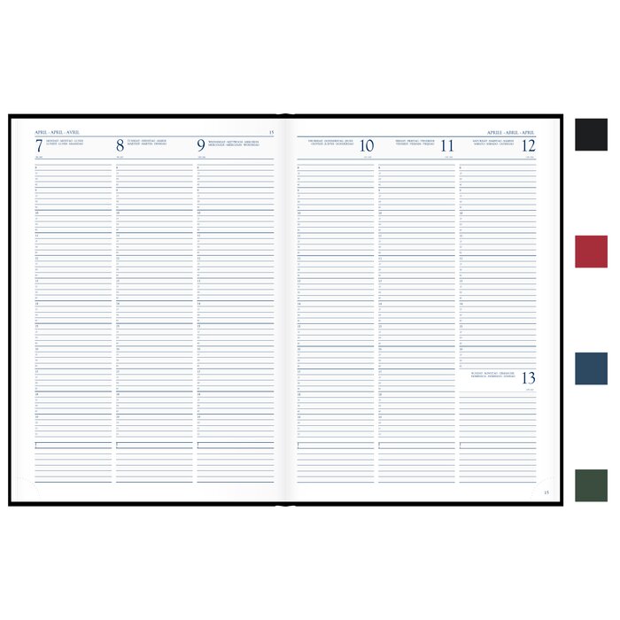 Bureau agenda Voyager A4 Luma 