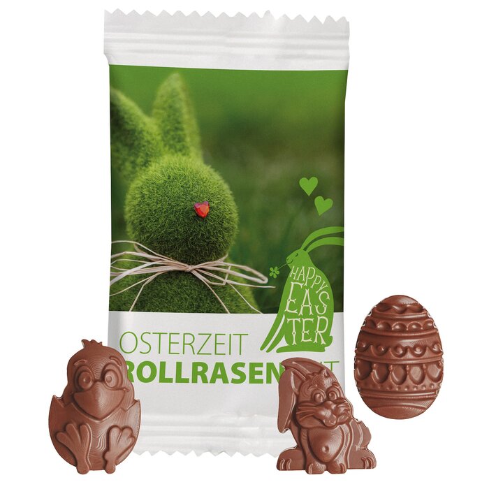 Chocolade Paasfiguur in zakje