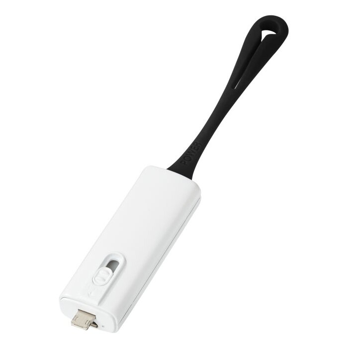 Denzi powerbank met geïntegreerde tip - 700 mAh