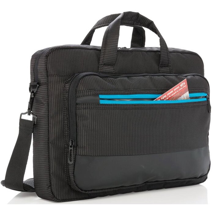 Elite 15,6 inch USB laptop tas bedrukken