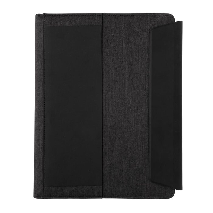 Fiko A4 portfolio met draadloos opladen& 5.000 mAh powerbank-voorzijde