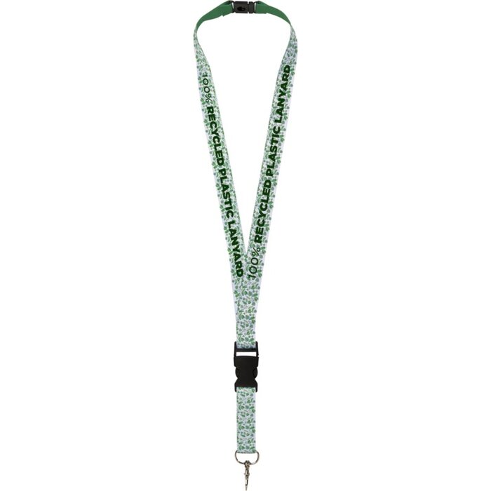 Gerecycled PET full colour design lanyard 