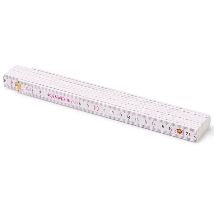 Houten duimstok vouwmeters voor Full Colour bedrukking