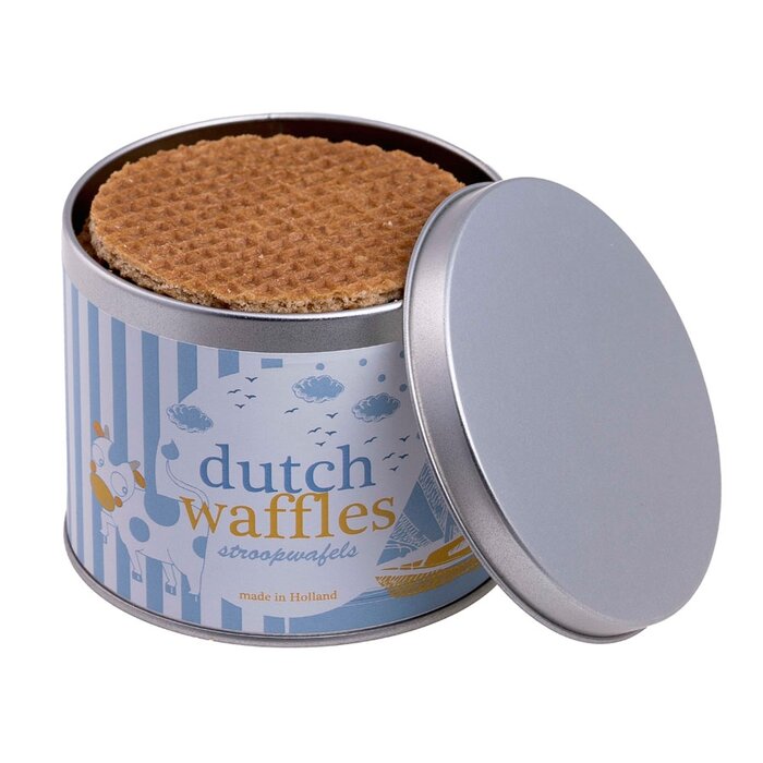 Koekenblik met stroopwafels