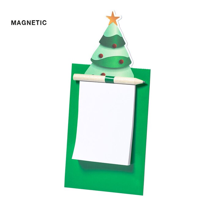 Magneet met notitieblok  X-Mas