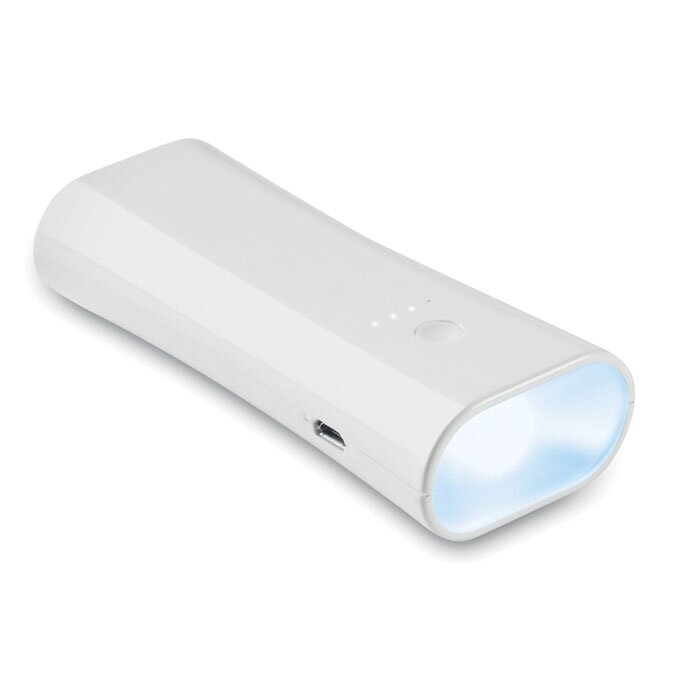 PowerBank met zaklamp bedrukken