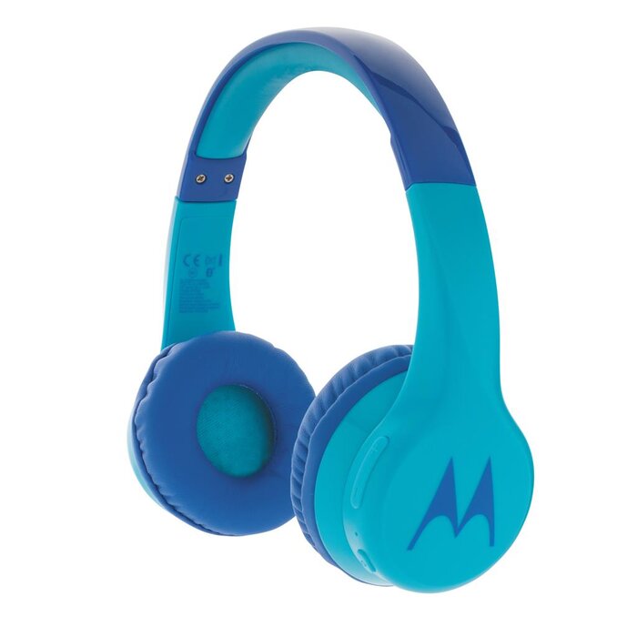 Motorola JR 300 kids wireless safety hoofdtelefoon-blauw