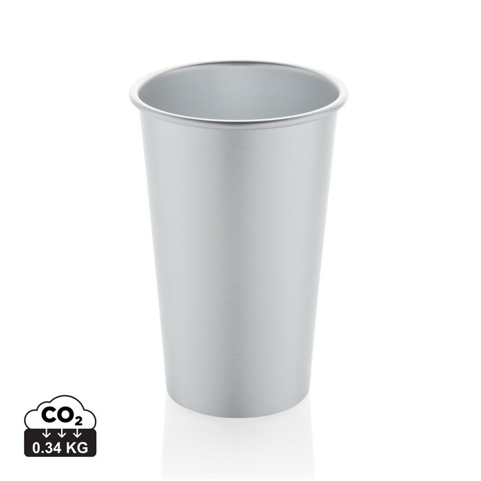 Alo RCS recycled aluminium lichtgewicht beker 450 ml