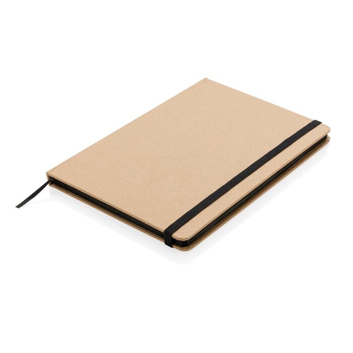 Kraft notitieboek met gerecycled papier