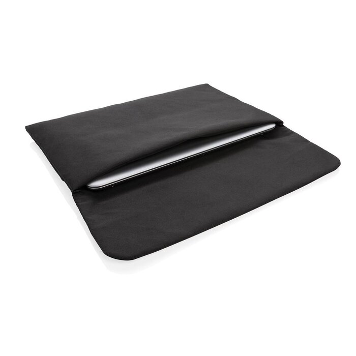 Magnetisch sluitende 15.6 laptop sleeve PVC-vrij